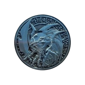 Yugioh - YCS Pre-Register "Black Luster Soldier" Coin (Silver)