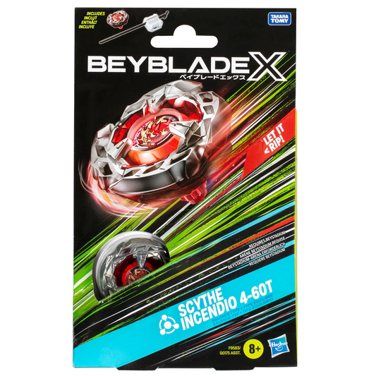 Beyblade X Scythe Incendio 4-60T Starter Pack