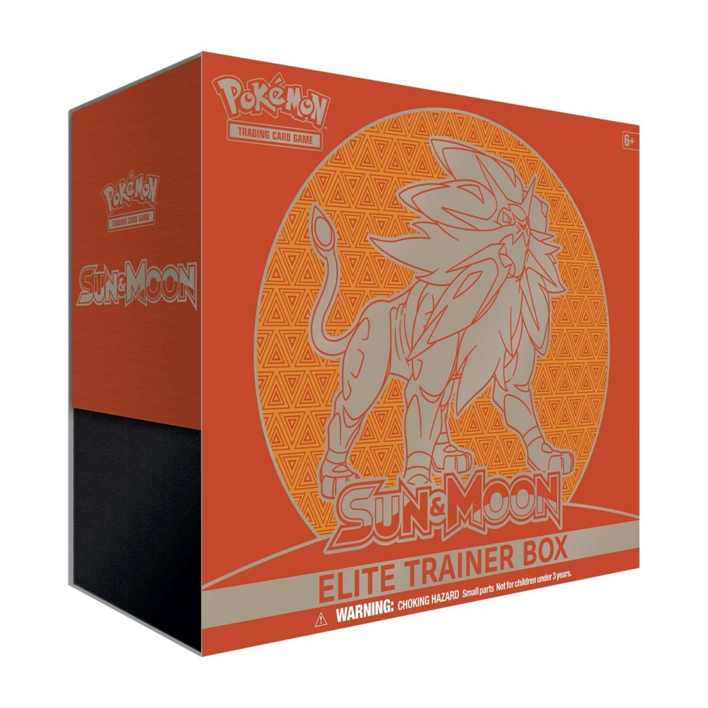 Pokemon Sun and Moon Elite Trainer Box - Solgaleo