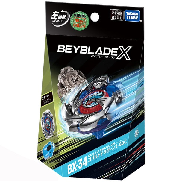 Beyblade X BX-34 - Cobalt Dragoon Starter