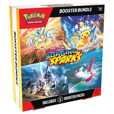 Pokemon SV8 Surging Sparks Booster Bundle