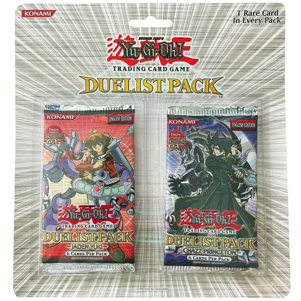 Yugioh - Duelist Pack Jaden Yuki/Chazz Princeton Blister 2-Pack