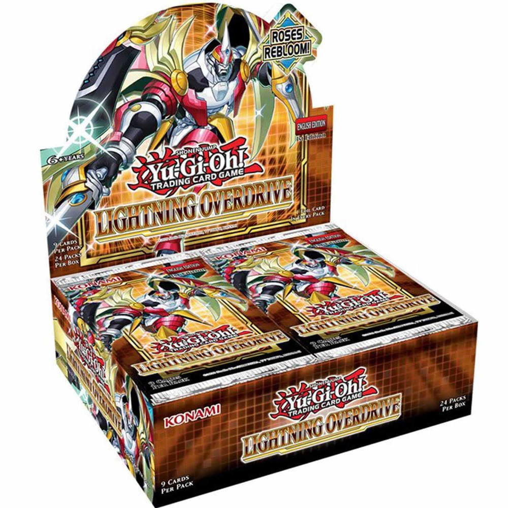 Yugioh - Boîte Booster Lightning Overdrive 1ère Édition