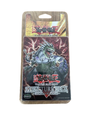 Yugioh - Dinosaur Rage Structure Deck -  In Original Plastic Packaging